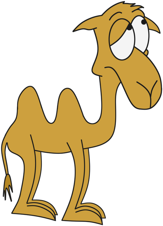 Cartoon Camel Illustration.png