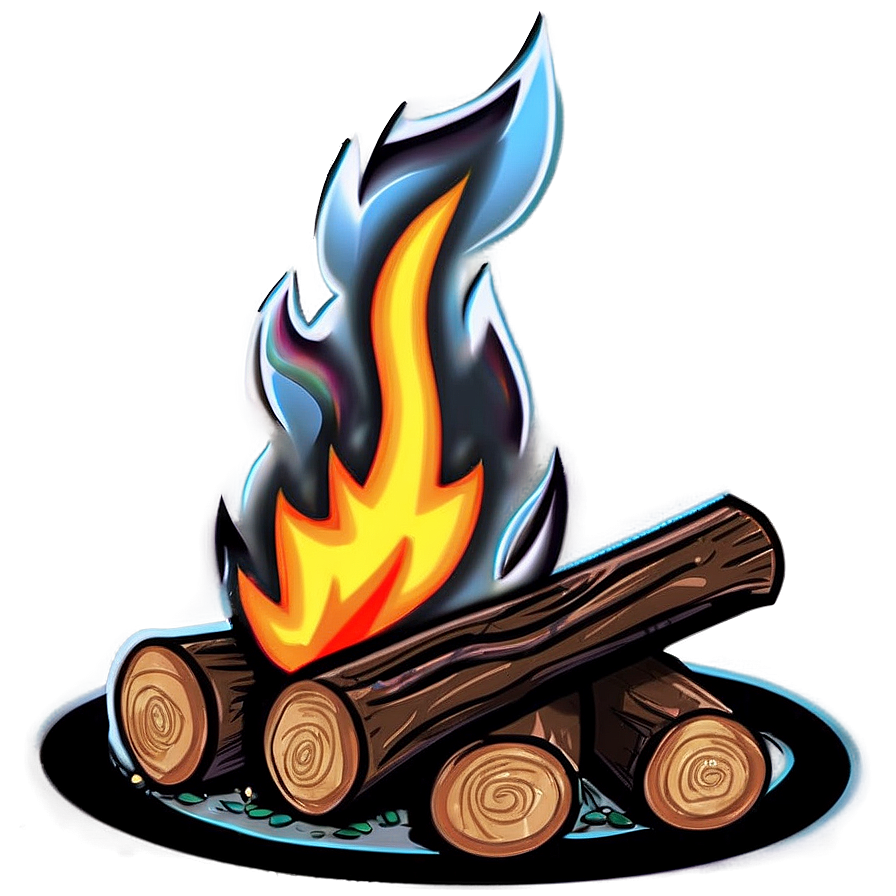 Cartoon Campfire Image Png Rct1