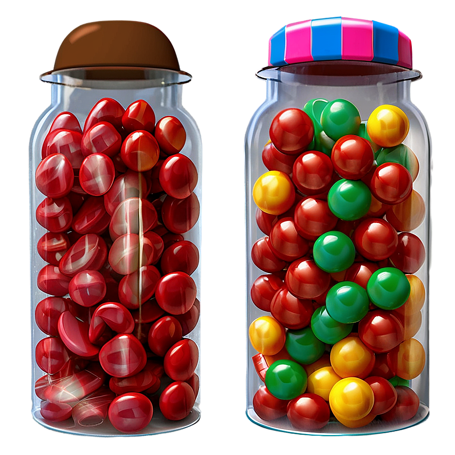 Cartoon Candy Jar Png Njb