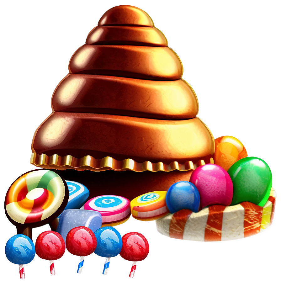 Cartoon Candy Land Scene Png 06202024