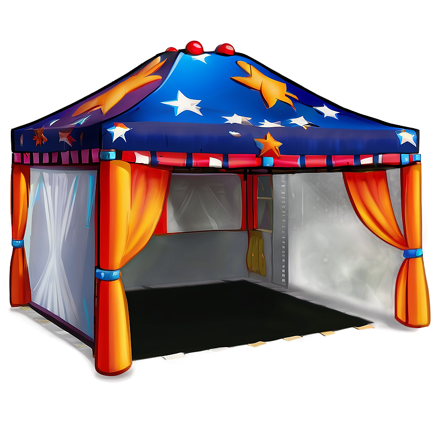 Cartoon Carnival Tent Drawing Png Fvc59