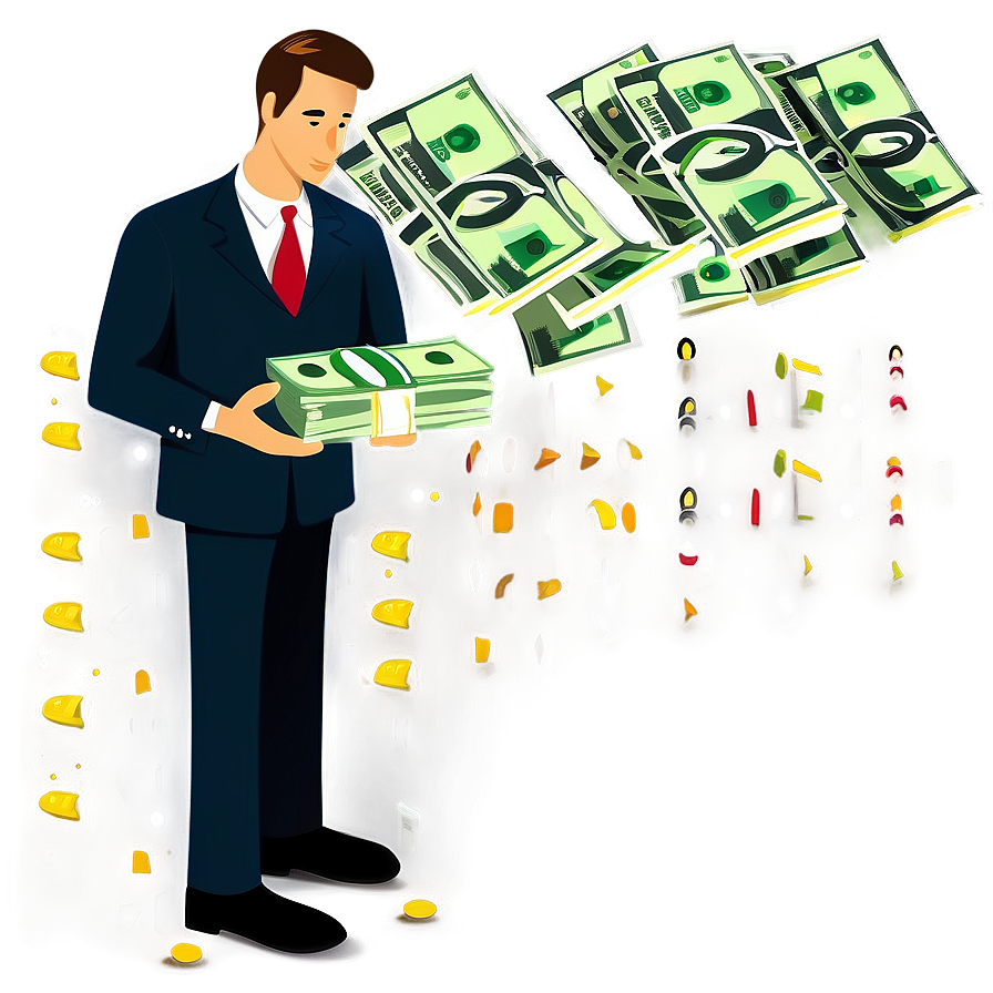 Cartoon Cash Flow Png Pmm89