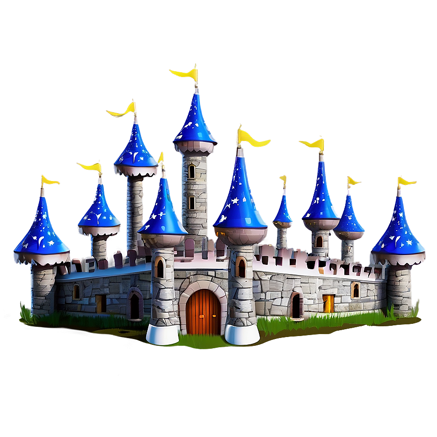 Cartoon Castle D