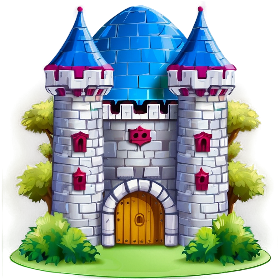 Cartoon Castles Png 05062024