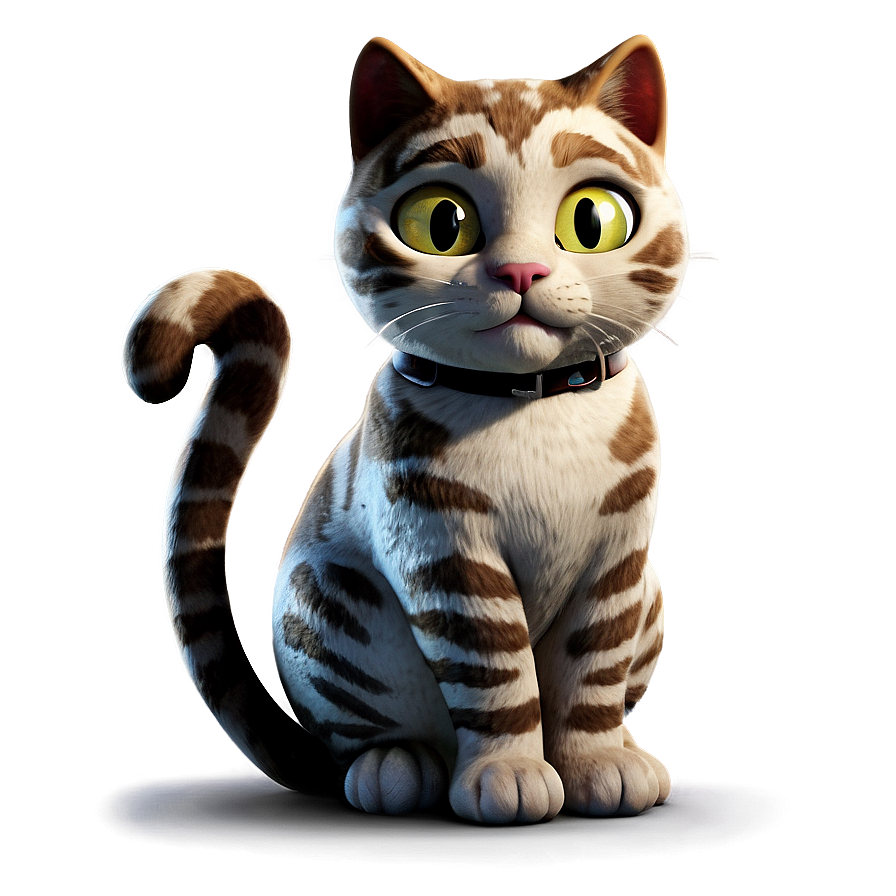 Cartoon Cat Character Png A