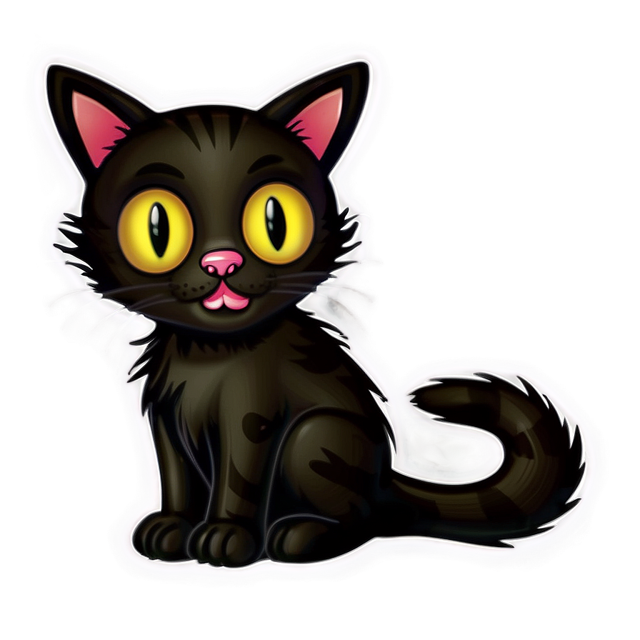 Cartoon Cat Clipart Png 97