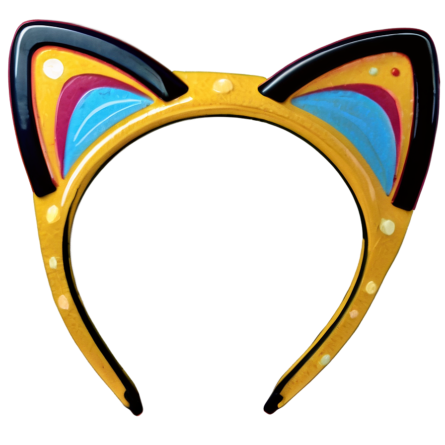 Cartoon Cat Ears Design Png Bnb