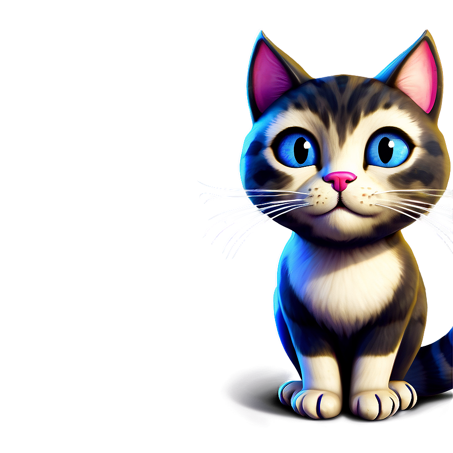 Cartoon Cat Png 05232024