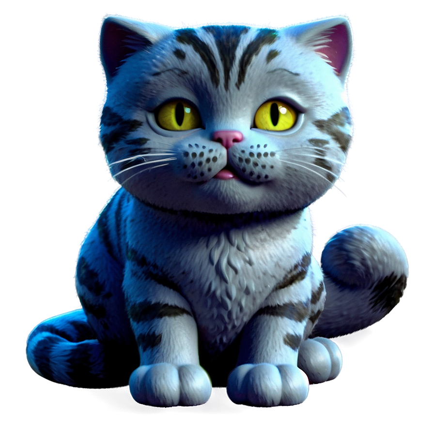 Cartoon Cat Png Hed