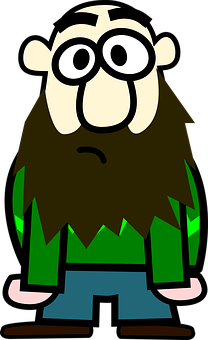 Cartoon Caveman Character