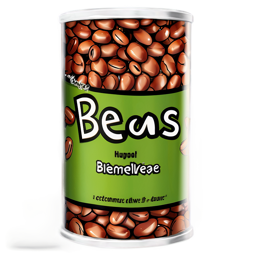 Cartoon Character Beans Can Png Jfj33