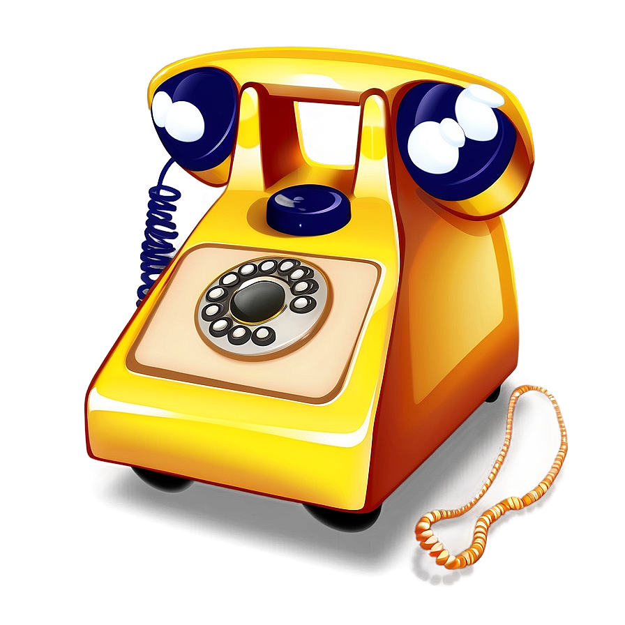 Cartoon Character Telephone Png 61