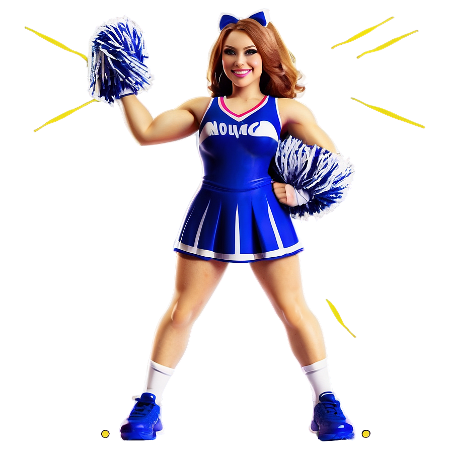 Cartoon Cheerleader Png Pbx3