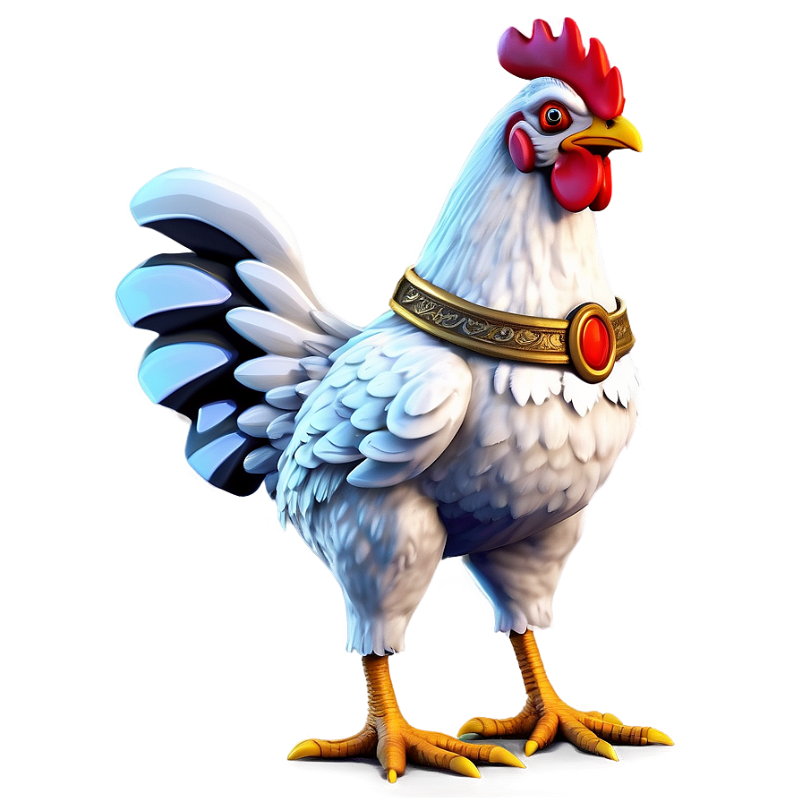 Cartoon Chicken Mascot Png Gvj64