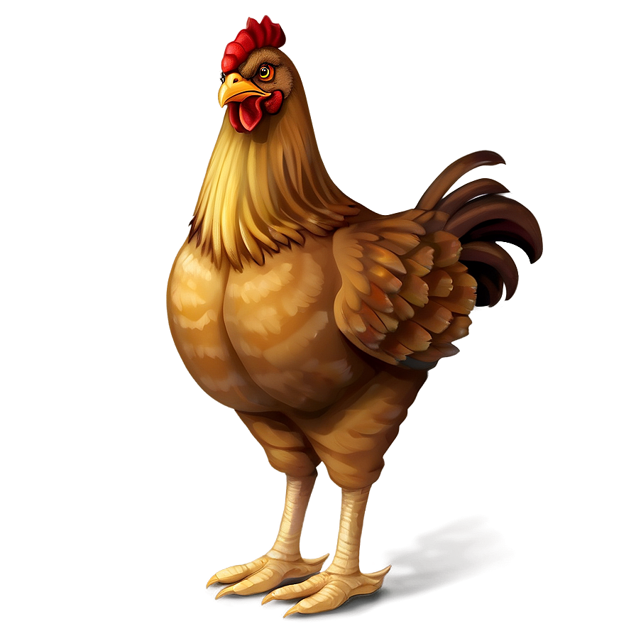 Cartoon Chicken Png 34