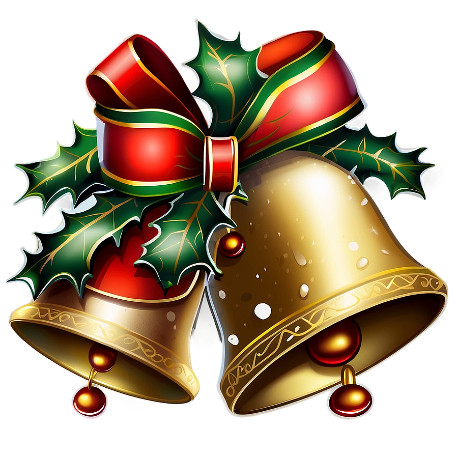 Cartoon Christmas Bells Png Naf40