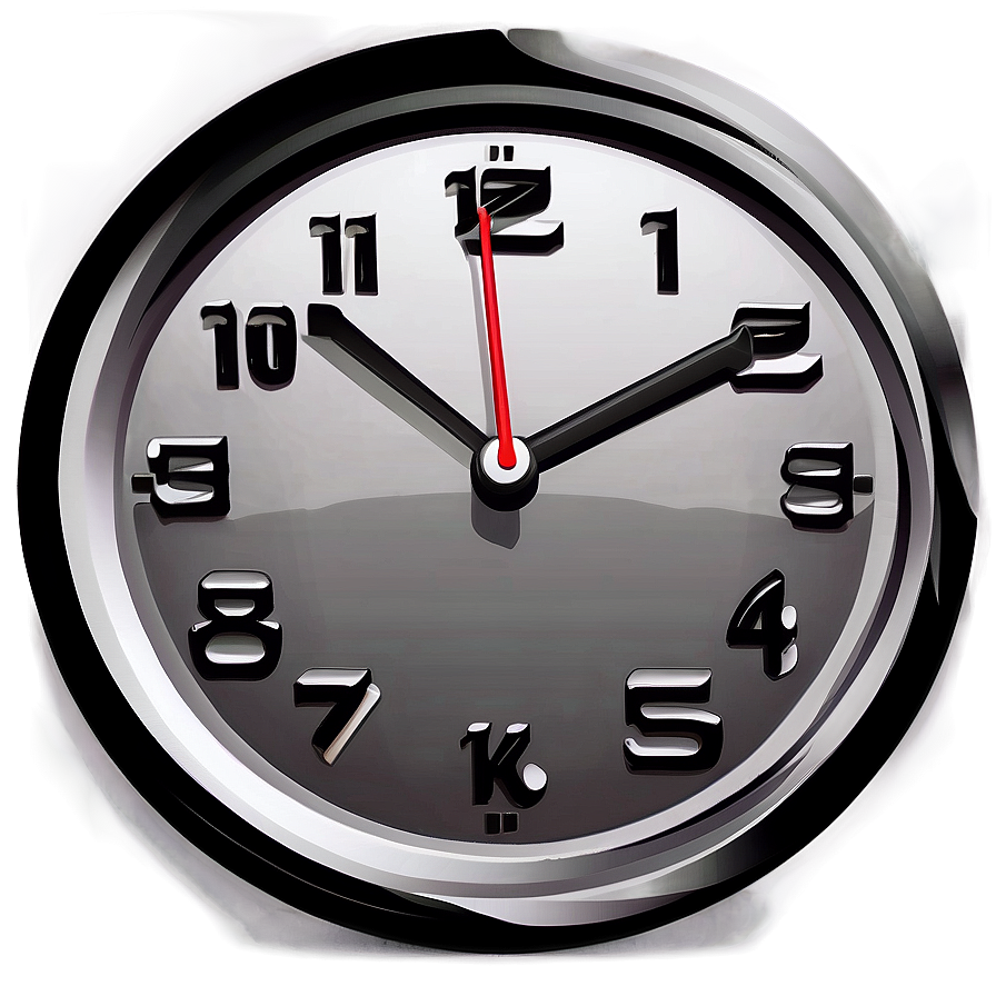 Cartoon Clock Clipart Png Coi