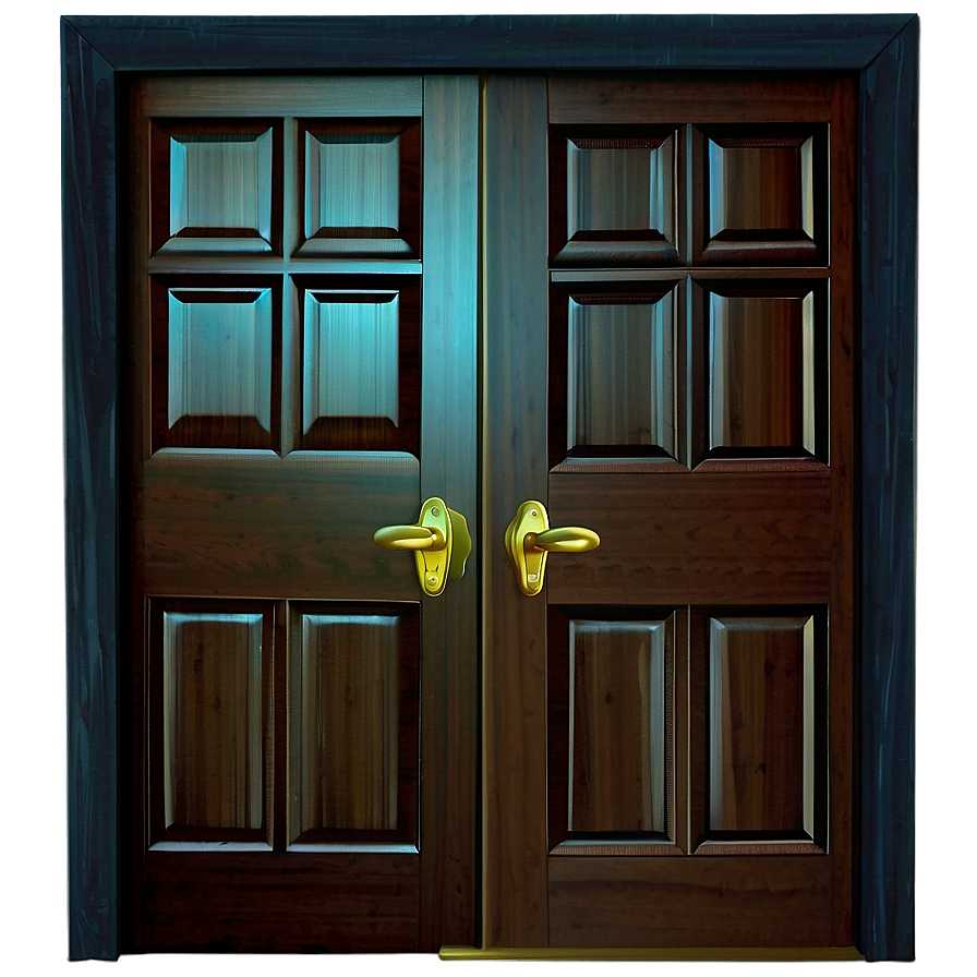 Cartoon Closed Door Image Png 06292024