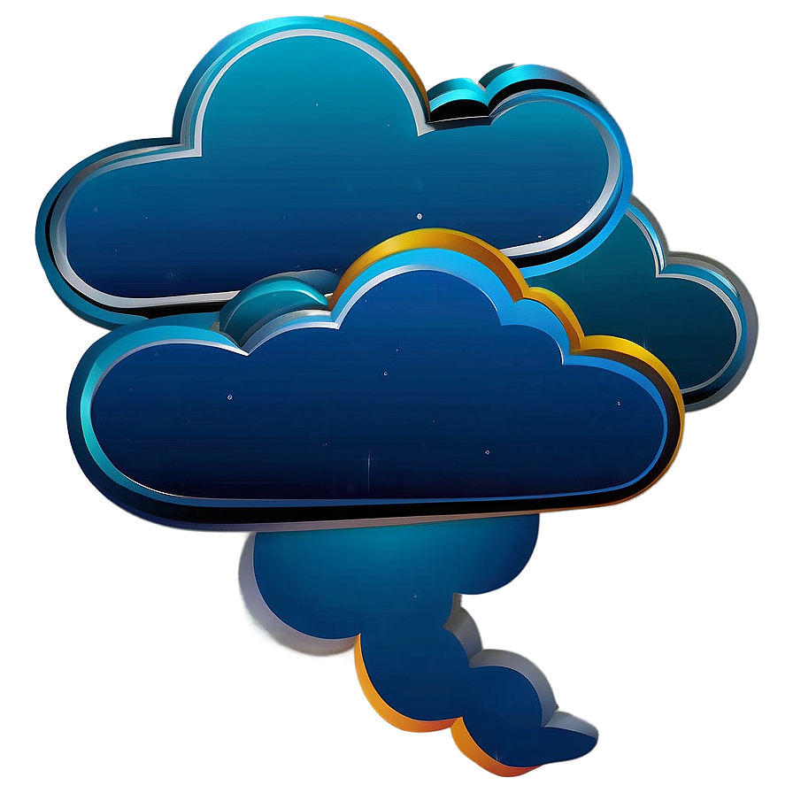 Cartoon Cloud Vector Png 06262024