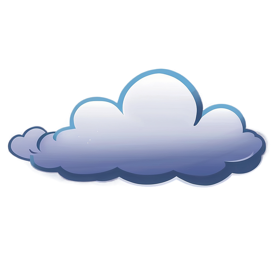 Cartoon Cloud With Moon Png Xyd