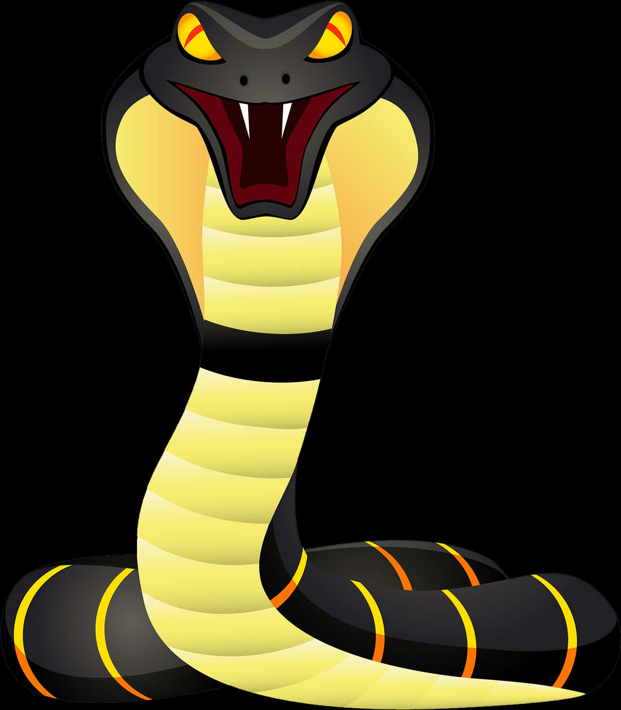 Cartoon Cobra Illustration