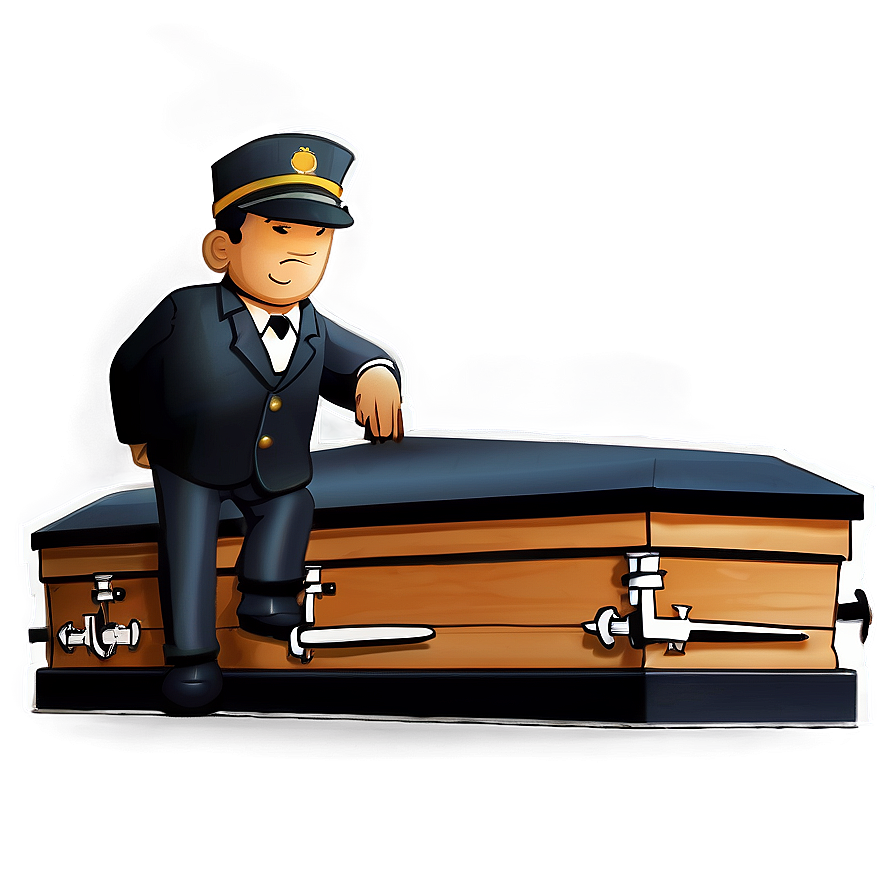 Cartoon Coffin Png 20