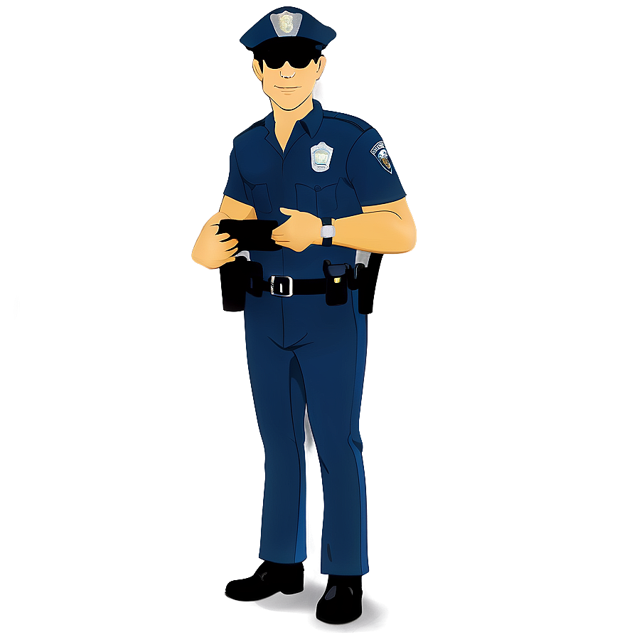 Cartoon Cop Png Mos2