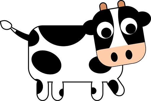 Cartoon Cow Illustration