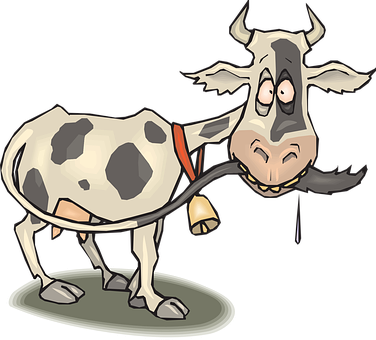 Cartoon Cow Illustration