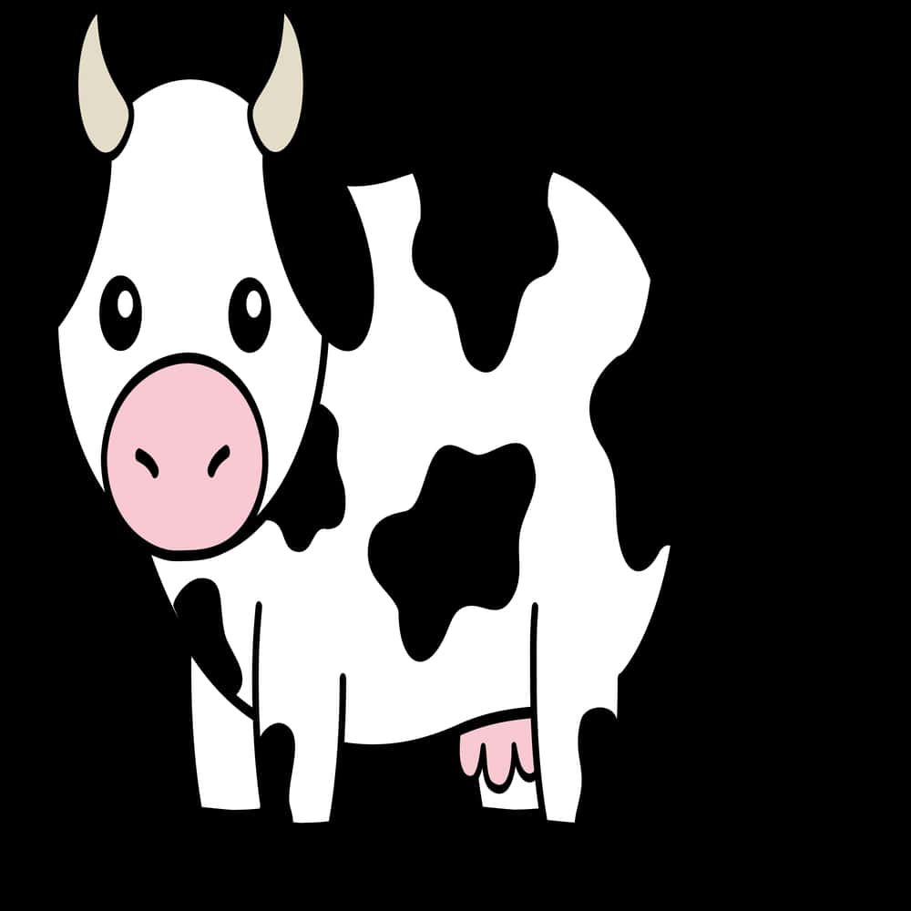 Cartoon Cow Illustration