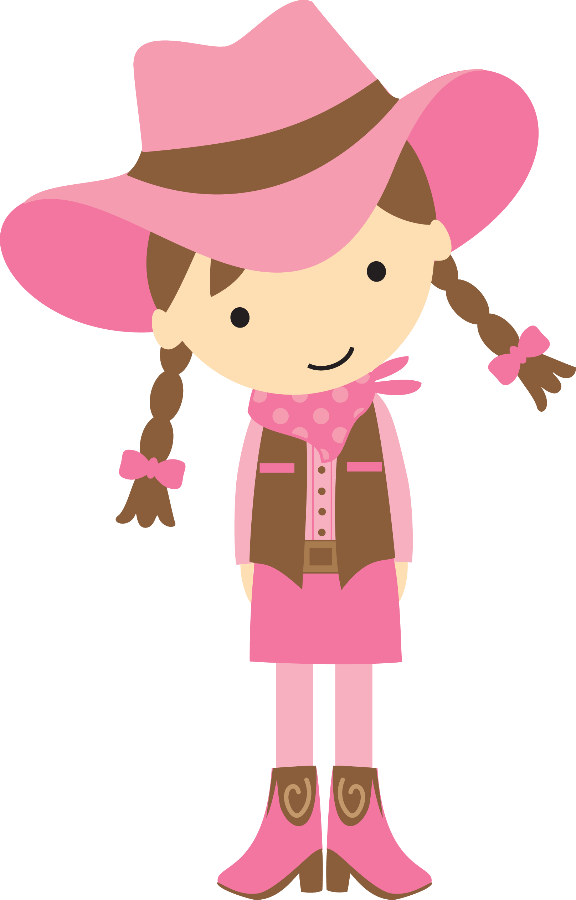 Cartoon Cowgirlin Pink Outfit.png