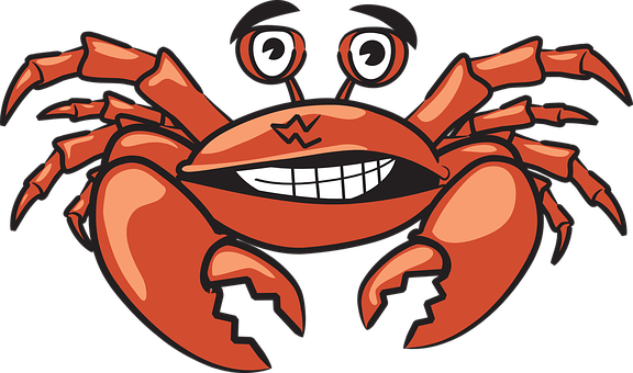 Cartoon Crab Graphic