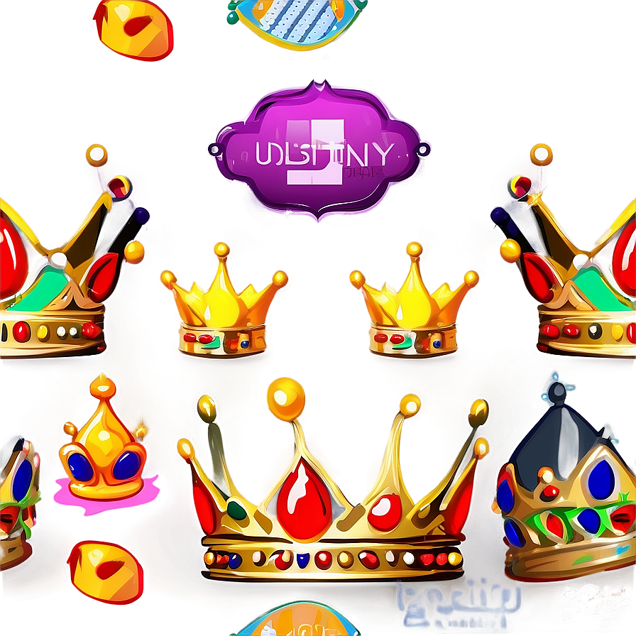 Cartoon Crown For Queen Png Bim87