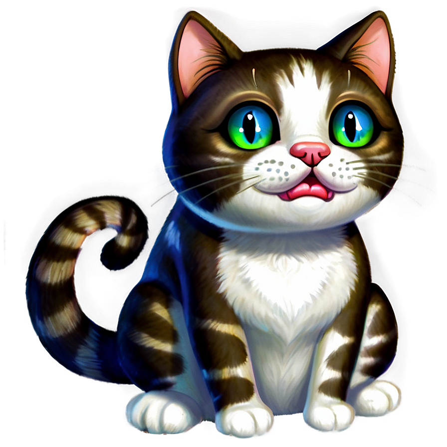 Cartoon Crying Cat Png 92