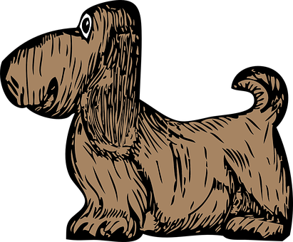 Cartoon Dachshund Illustration