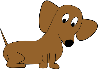 Cartoon Dachshund Illustration