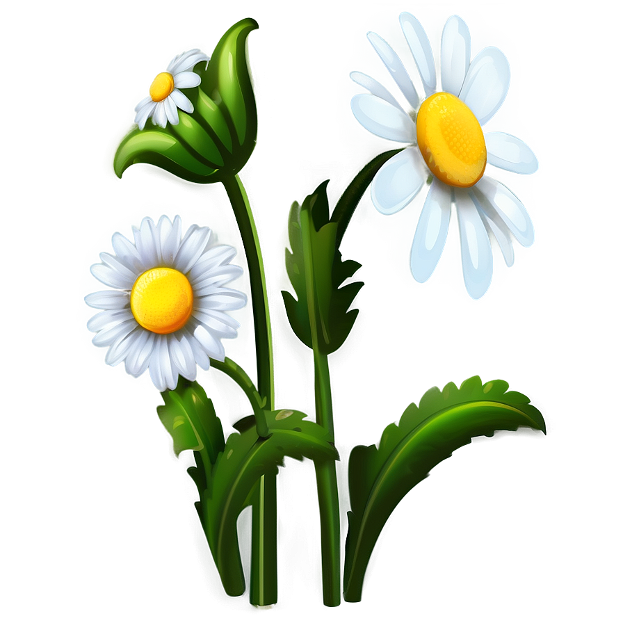 Cartoon Daisy Flower Png Eeh