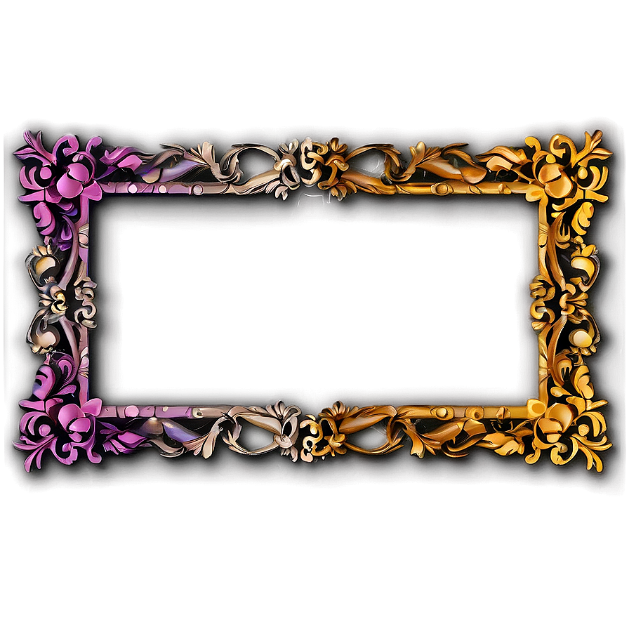 Cartoon Decorative Frame Png 06292024