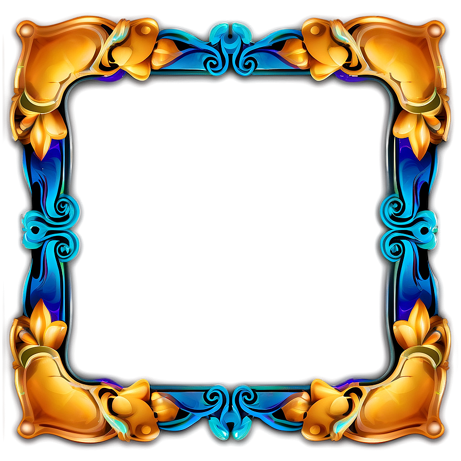 Cartoon Decorative Frame Png 88