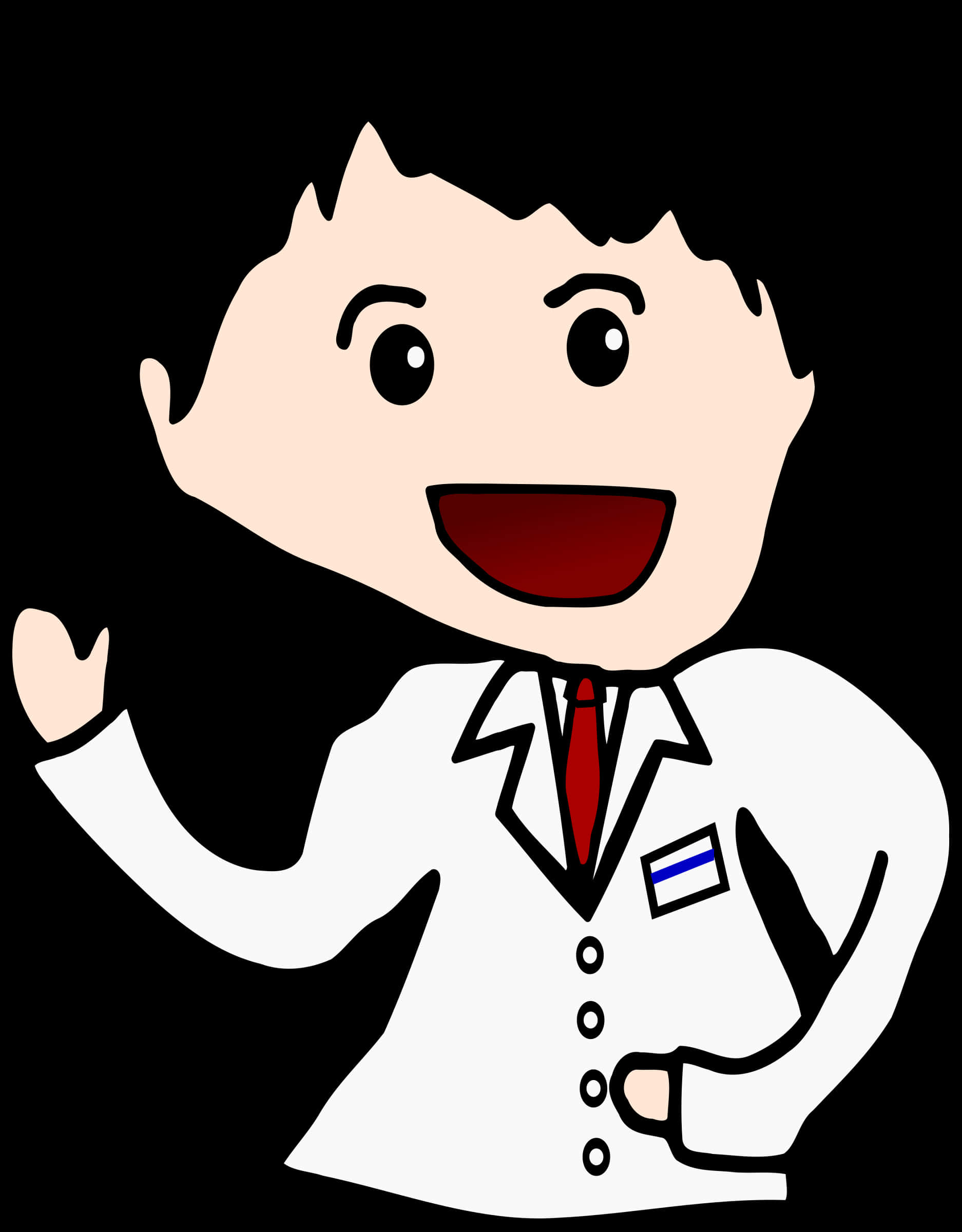 Cartoon Doctor Greeting