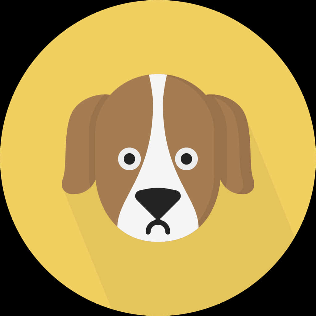 Cartoon Dog Face Icon