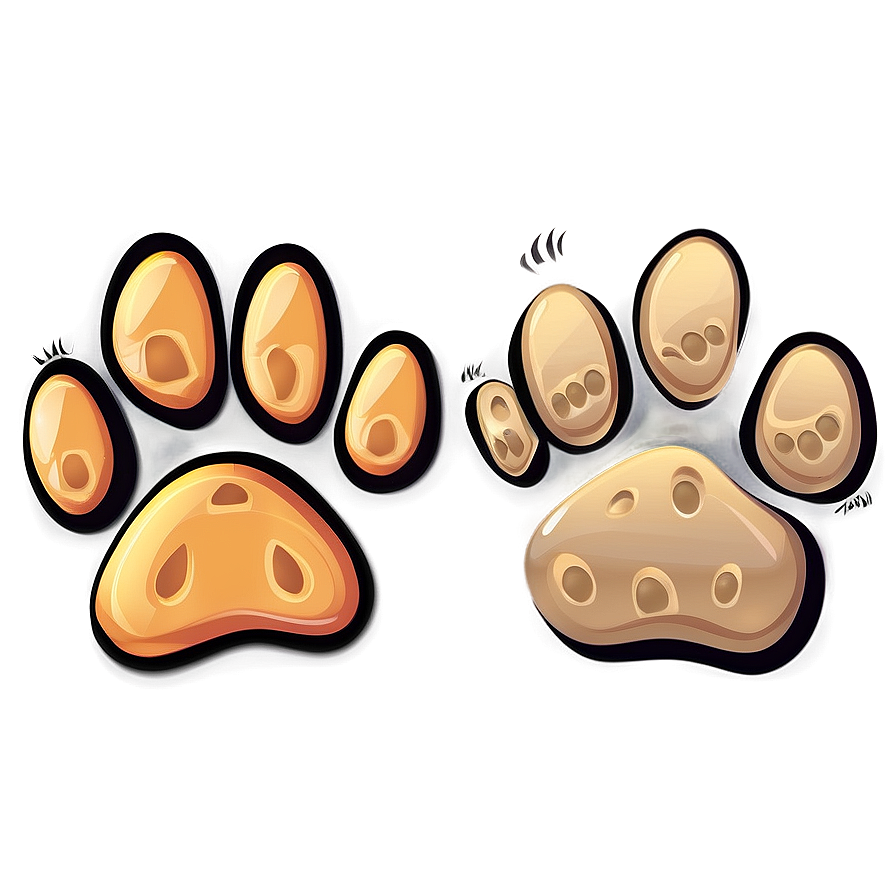 Cartoon Dog Paws Png 62