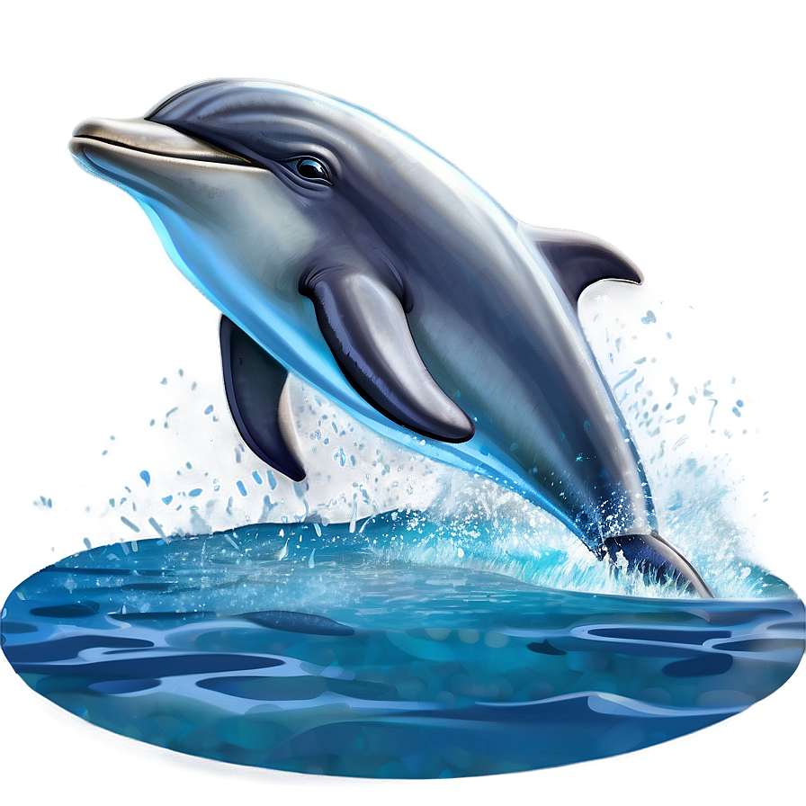 Cartoon Dolphin Adventure Png 06272024