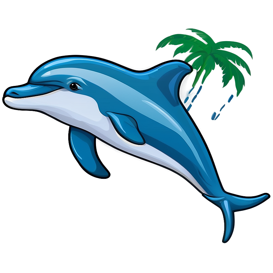 Cartoon Dolphins Png 06112024