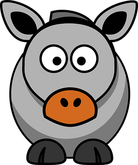 Cartoon Donkey Graphic