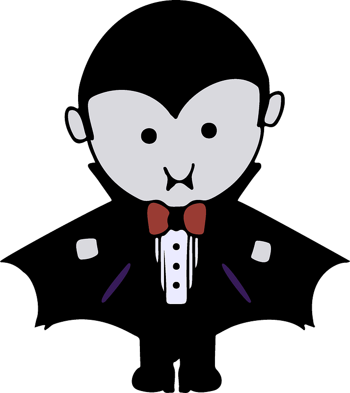 Cartoon Dracula Character