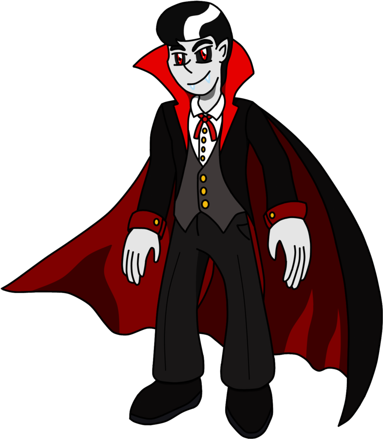 Cartoon Dracula Character