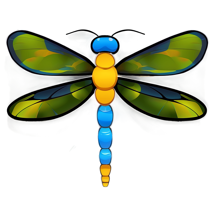 Cartoon Dragonfly Png 68