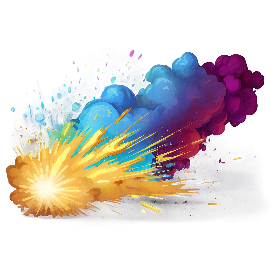 Cartoon Dust Explosion Png 06212024