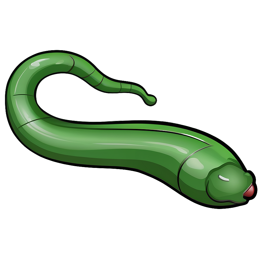 Cartoon Earthworm Clipart Png 06212024